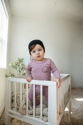CUDDLE & COO 2PC SMILE FOOTIE + BEANIE SET